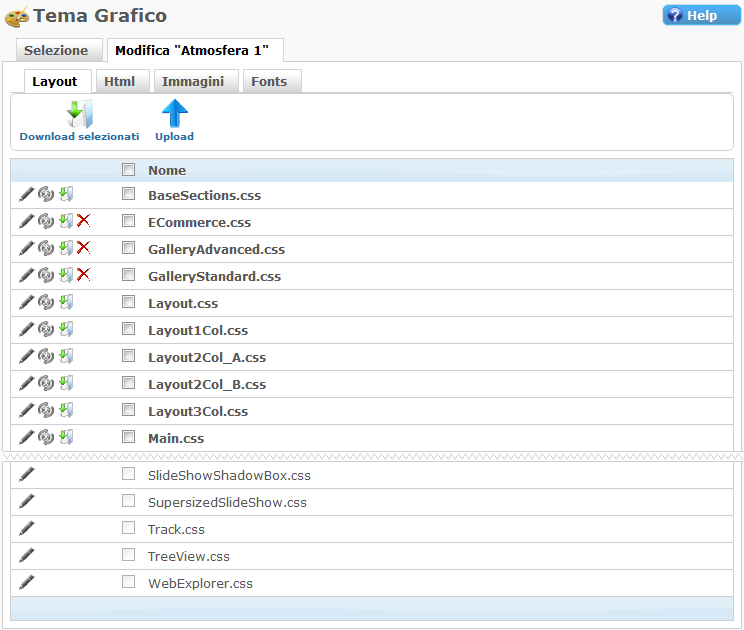 Tema Grafico Sito Web Template Bootstrap Tema grafico Web Responsive