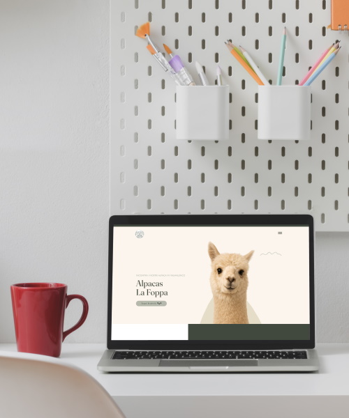 Sito web per allevamento alpaca Valmalenco