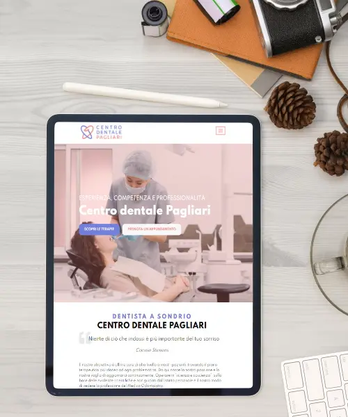 sviluppo sito web per studio dentistico