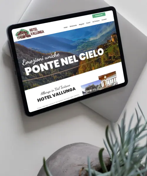 Realizzazione siti web per alberghi, Valtellina