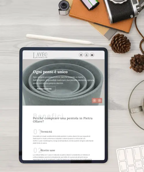 sito internet per artigiano, negozio online, ecommerce